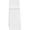 Ekena Millwork Archdale Architectural Grade PVC Gable Bracket, 48"W x 16"H x 6"D x 6"F, 8/12 Pitch GBP048X16X0606ARC00 - alternate 2
